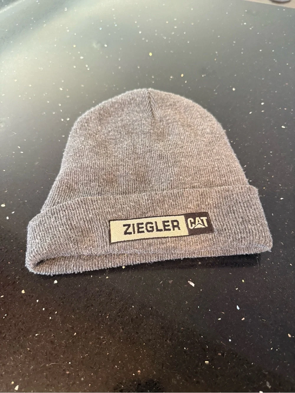 Ziegler CAT Gray Knit Beanie